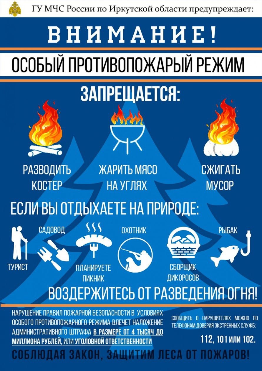 На территории Республики Дагестан установлен особый противопожарный режим.