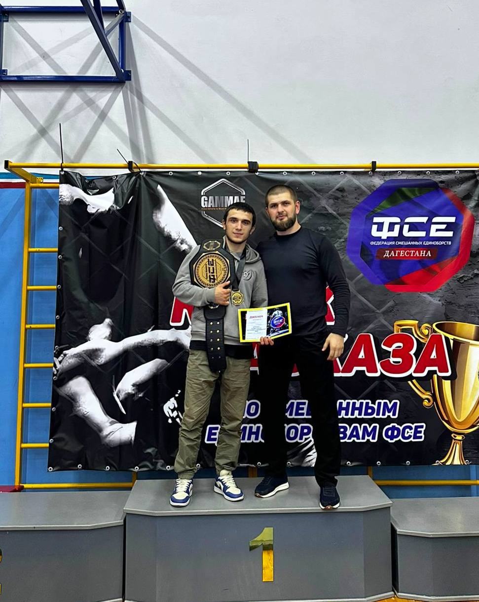 Гордимся победой Лабазана Гаджиева: чемпион Кубка Кавказа по ММА!.