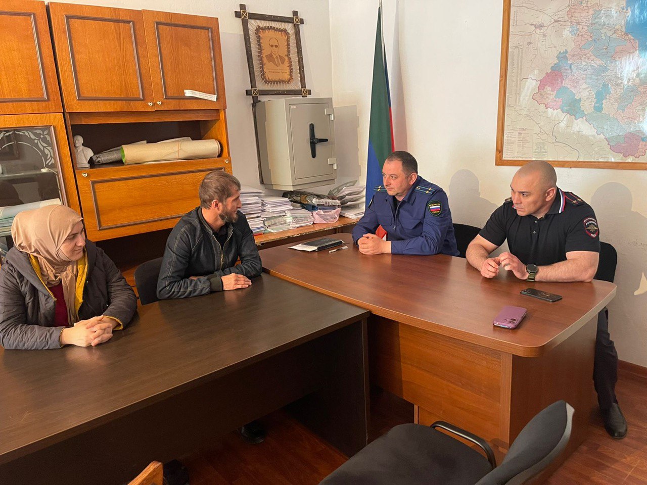 Прокурор Маликов провел выездной прием в администрации Араканского сельсовета..